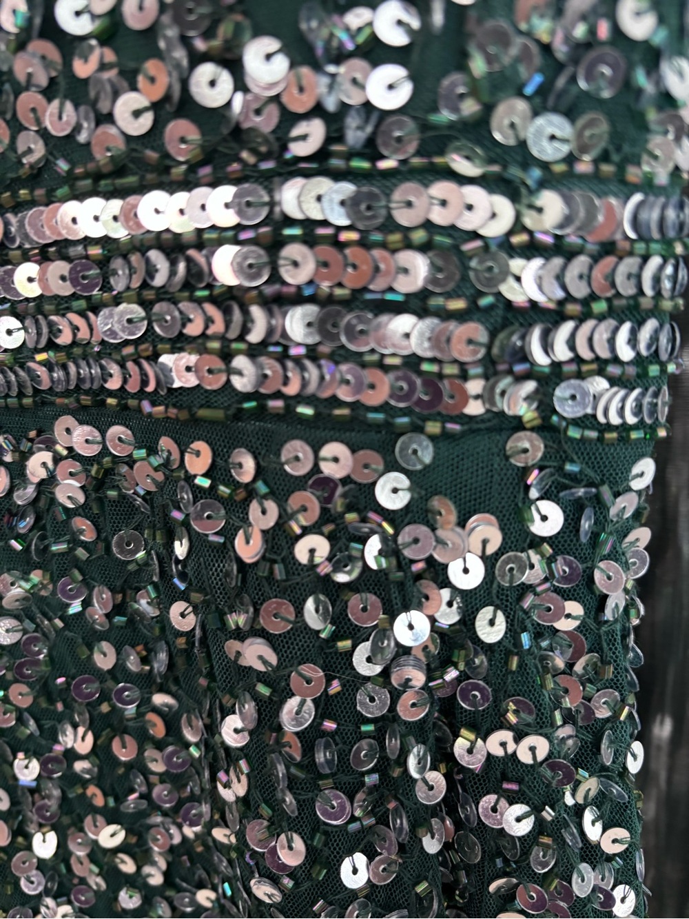 Mac Duggal Cap Sleeve Sequin Gown - Picture 10 of 15